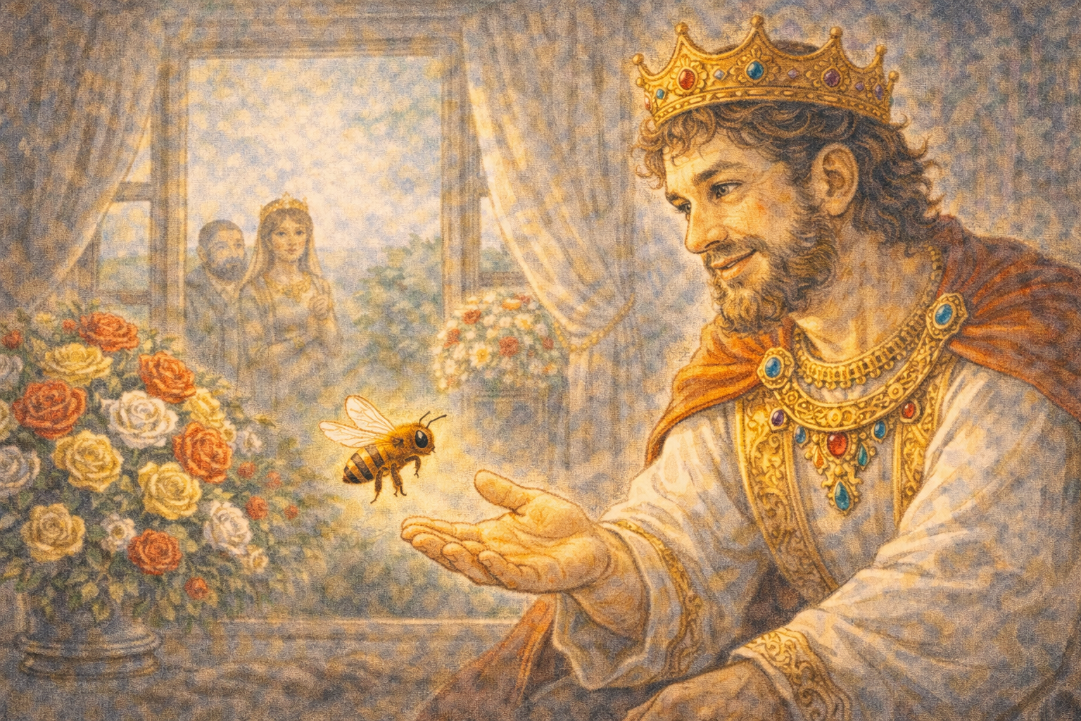 ソロモン王と小さな蜂 〜小さな約束が起こした奇跡〜