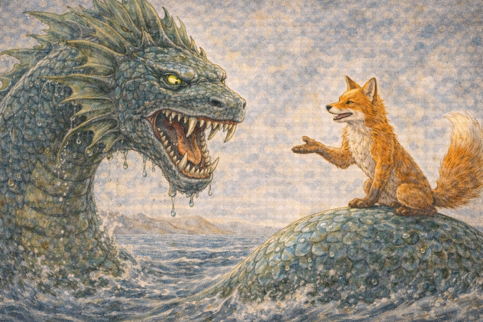 レヴィアタンとキツネの知恵比べ 〜心臓はどこに置いてきた？〜