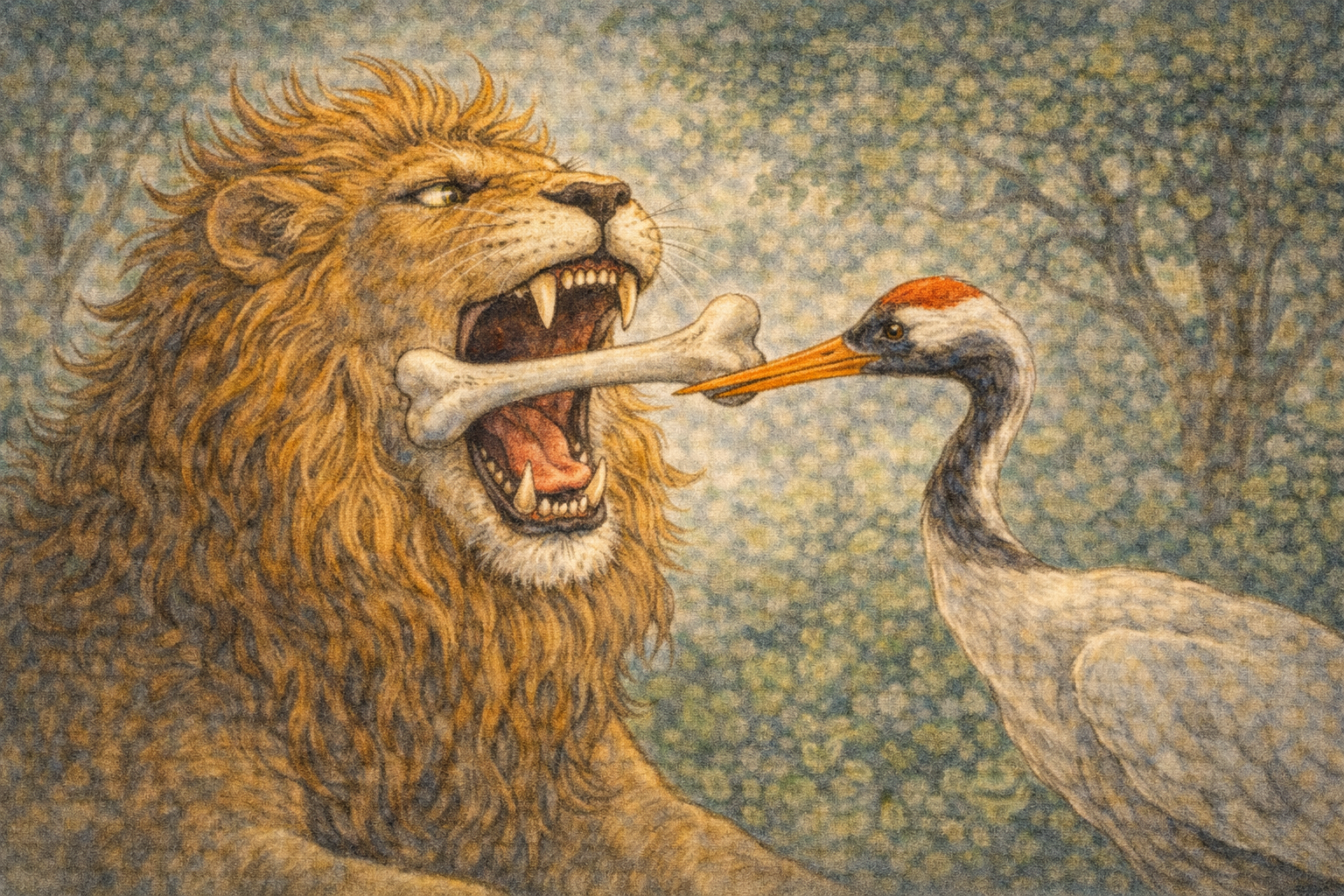 ライオンの喉に刺さった骨 〜本当の「ごほうび」は何？〜