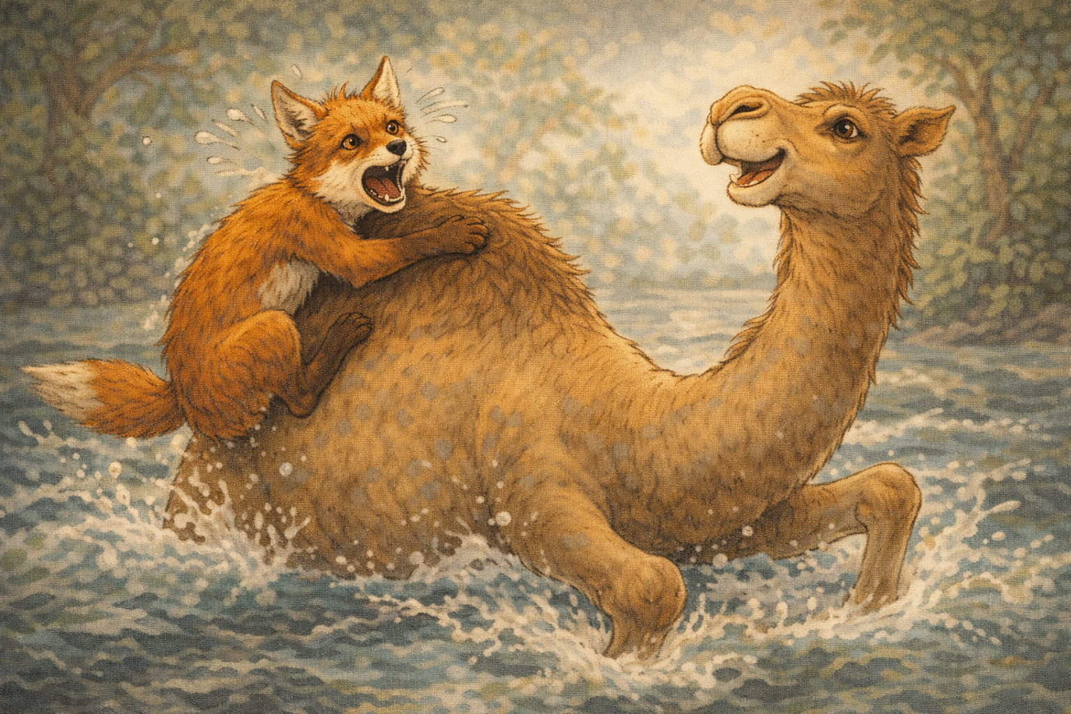 キツネとラクダのあぶない遠足 〜「歌いたい気持ち」と「踊りたい背中」〜