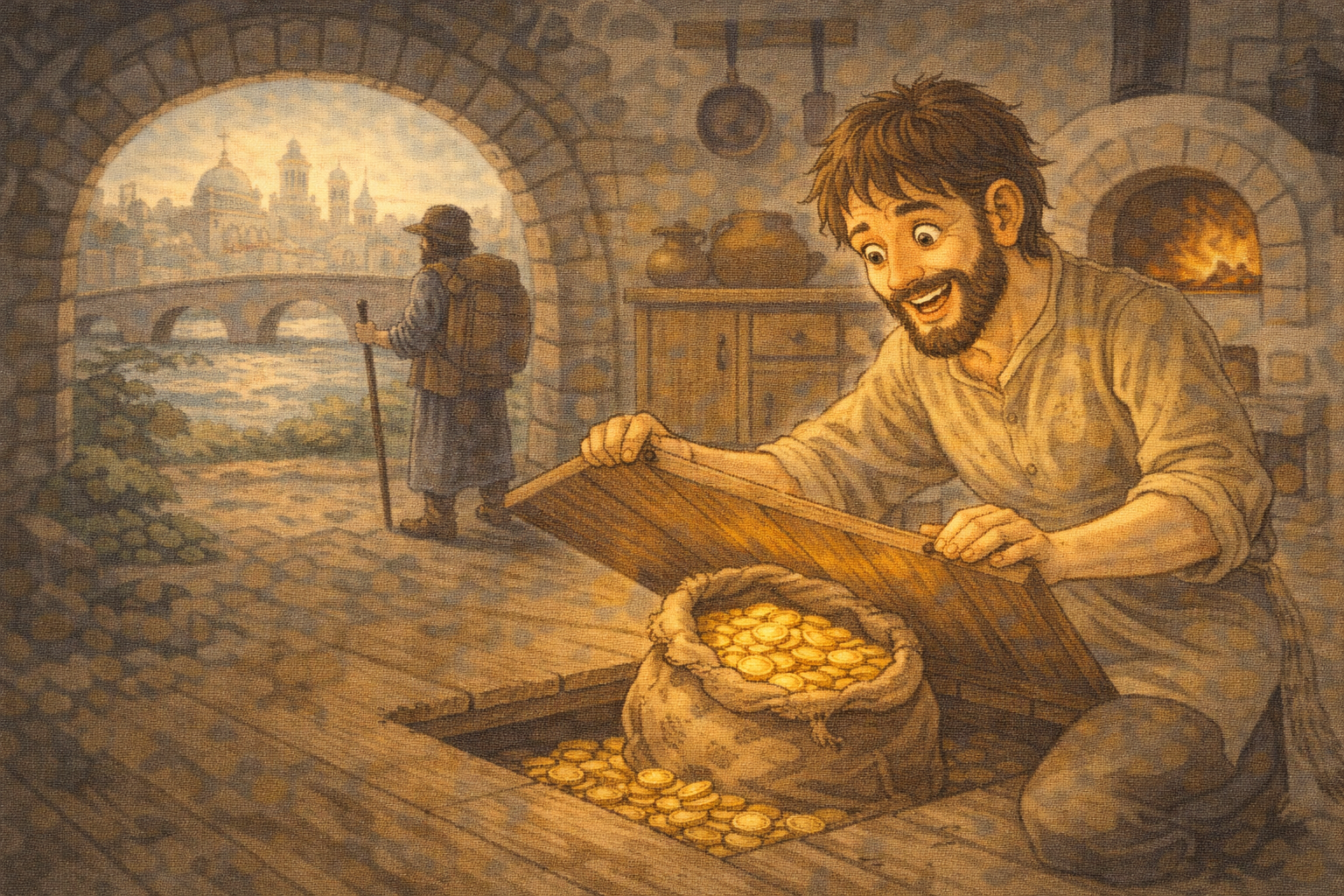 ハチミツの中に隠された秘密 〜少年ソロモンの名推理〜