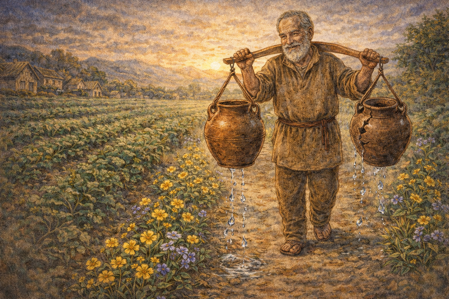 ひびの入ったつぼ 〜畑を救った、ちょっと変わった失敗〜