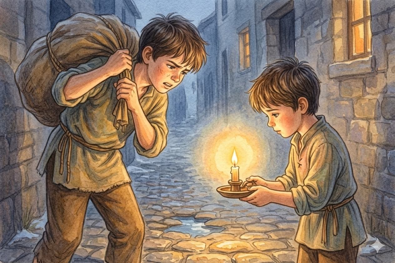 小さなろうそくの役目 〜くらやみの道で見えたもの〜