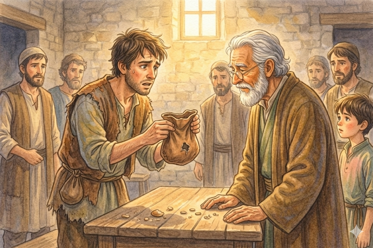 なくしたのは金貨？ それとも信頼？ 〜宿屋の夜のできごと〜