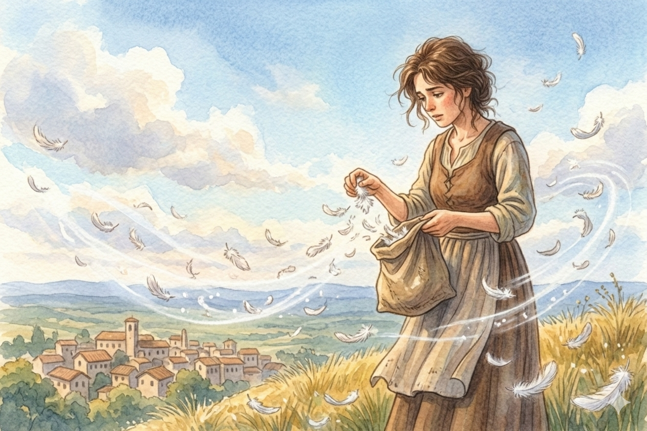 言いなおせるうちに 〜羽根まくらと風の日の約束〜