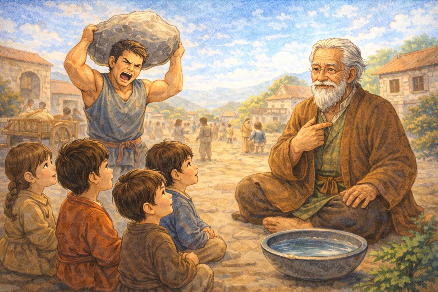 見ていない人のぶんまで 〜橋の手すりをふく子〜